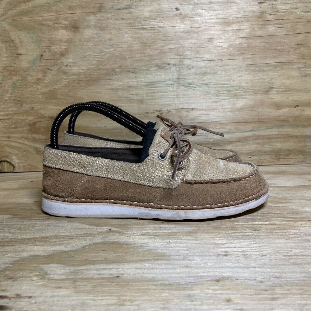 Ariat Cruiser Castaway Moc Toe Boat Shoes